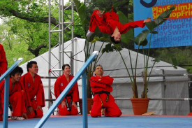 Acrobatic Flipping Kick - Taekwondo Jayden Joseph