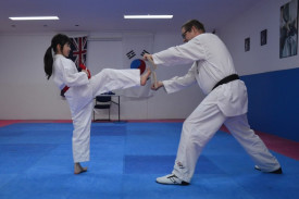 Ap Chagi TaeKwondo Teaching Lorne Macdonald