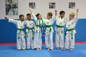 City West Taekwondo Green Belt Celebrations