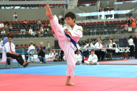 Gold Victorian Taekwondo Poomsae Championships