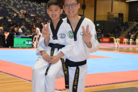 Father & Son Taekwondo Poomsae