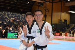 Father & Son Taekwondo Poomsae